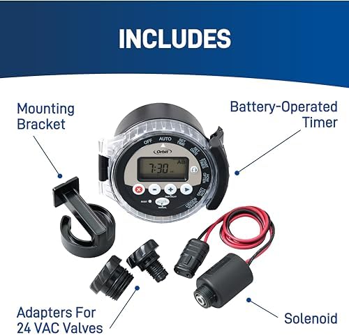 Orbit Outdoor Battery-Powered Water Sprinkler Controller - 57865