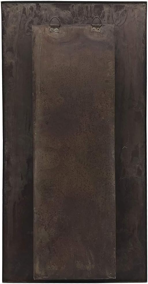 Modern Home Living Wall Galvanized Steel/Zinc Succulent Planter (Rust Zinc, 12 Pocket)