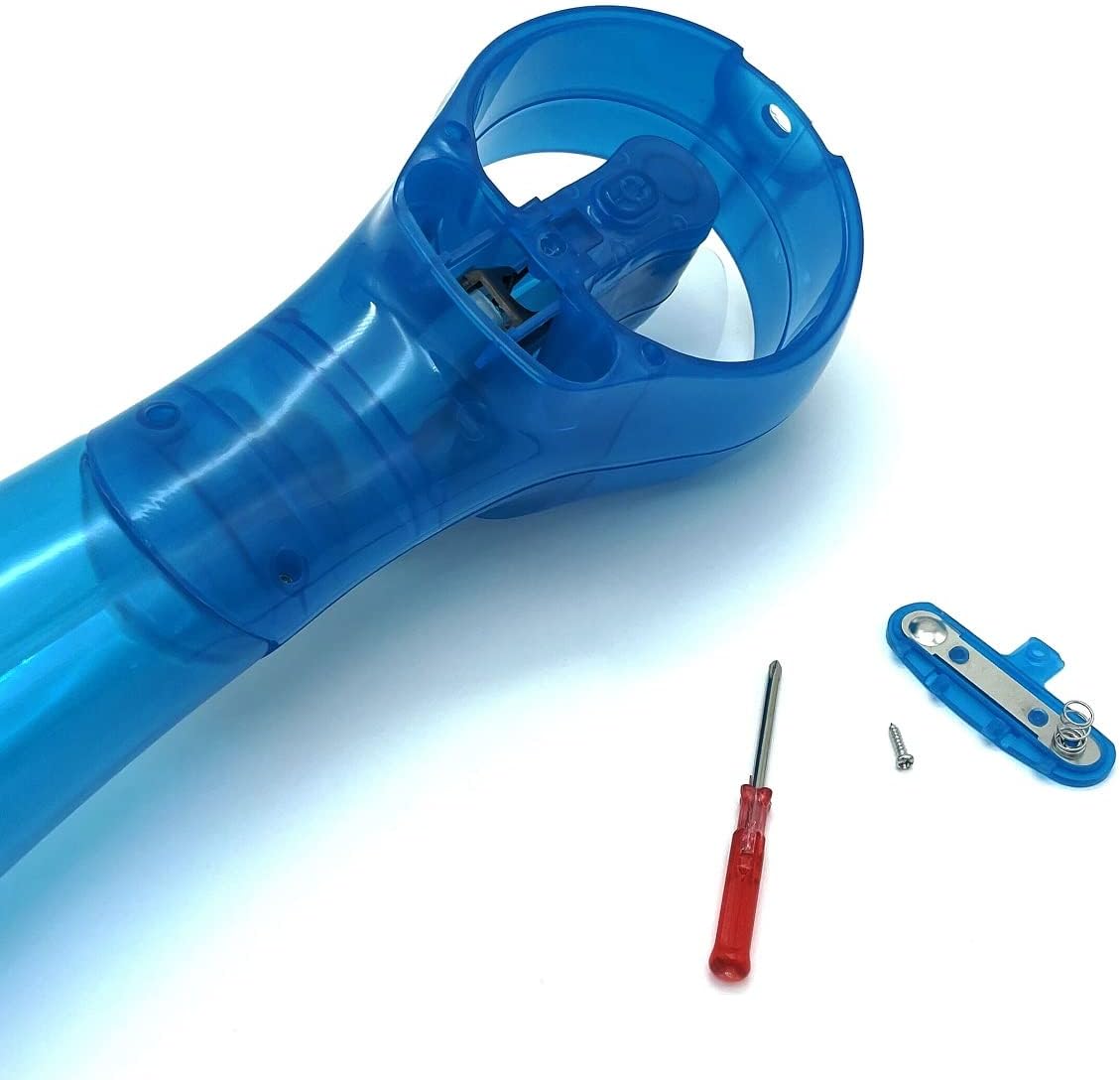 Water Misting Fans Portable Personal Handheld Spray Fan Cooling Outdoor Cooler, Pack of 3 (Blue/Green/Pink)