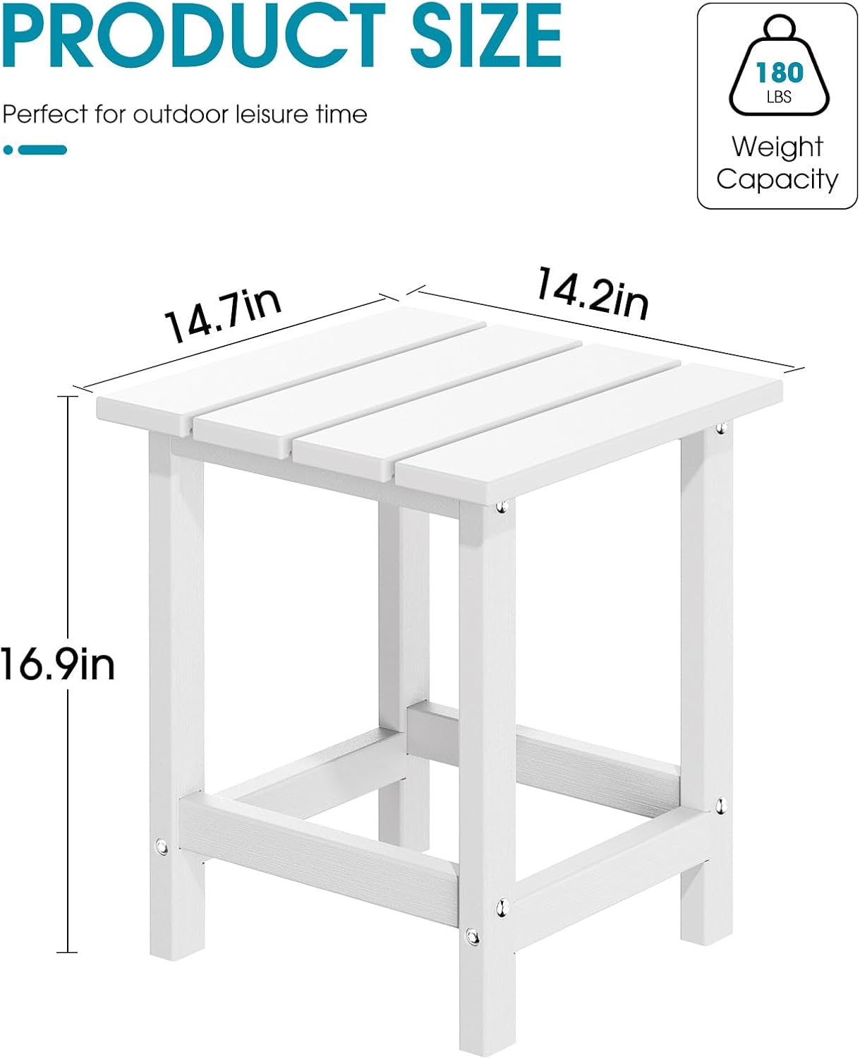 MUCHENGHY Folding Adirondack Chairs, Patio Chairs, Lawn Chairs, Outdoor Chair, Adirondack Chair Plastic, Fire Pit, Weather Resistant with Cup Holder for Deck, Backyard, Garden(White, 3-Piece)