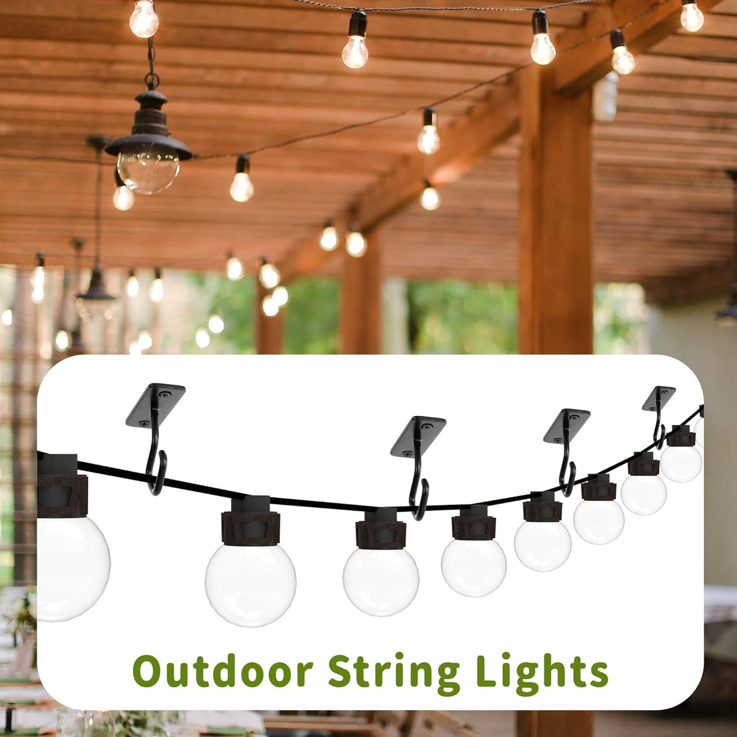 Ceiling Hooks for Hanging Plants: Iron Plant Bracket for Wall Mount - Metal Plant Hanger Indoor Hooks - 8 Pack