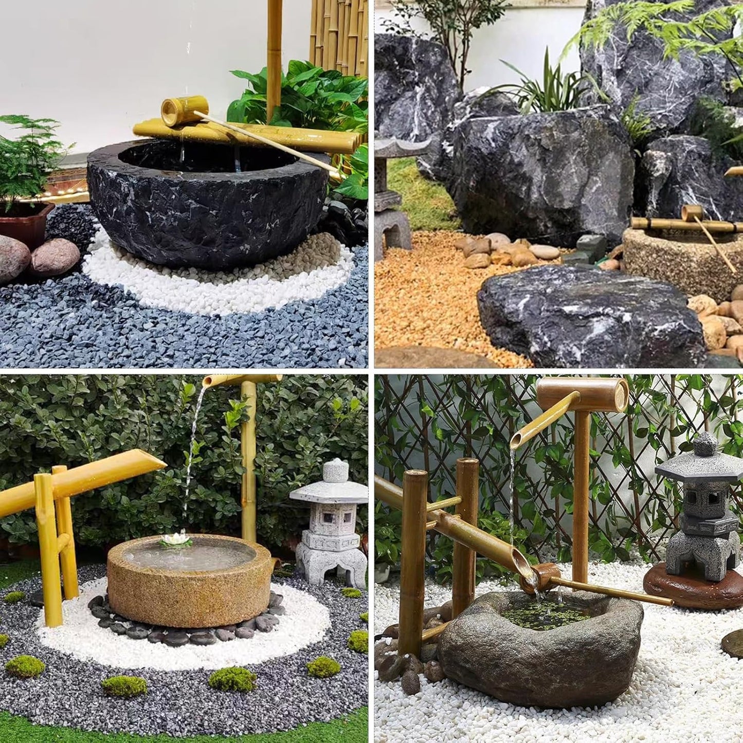 2lbs Mixed Color Pebbles for Plants, 3/8inch Small Rocks for Succulent Cactus Planters, Natural Polished Pebbles, River Rocks for Plants, Vases, Garden