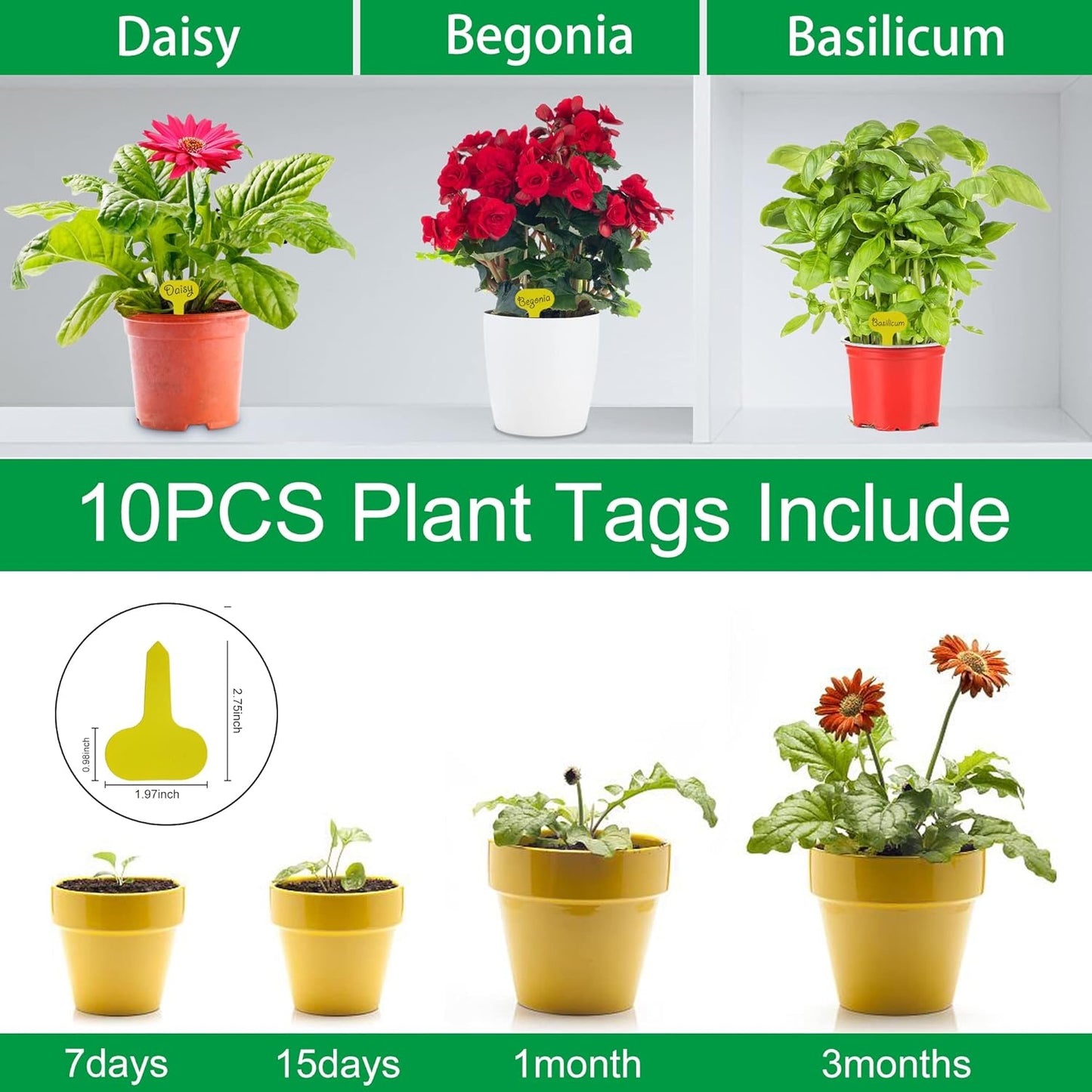 3PCS Auger Drill Bit Set for Planting, Bulb Planting, Garden Auger Spiral Drill Bit for 3/8 inch Hex Drive Drill