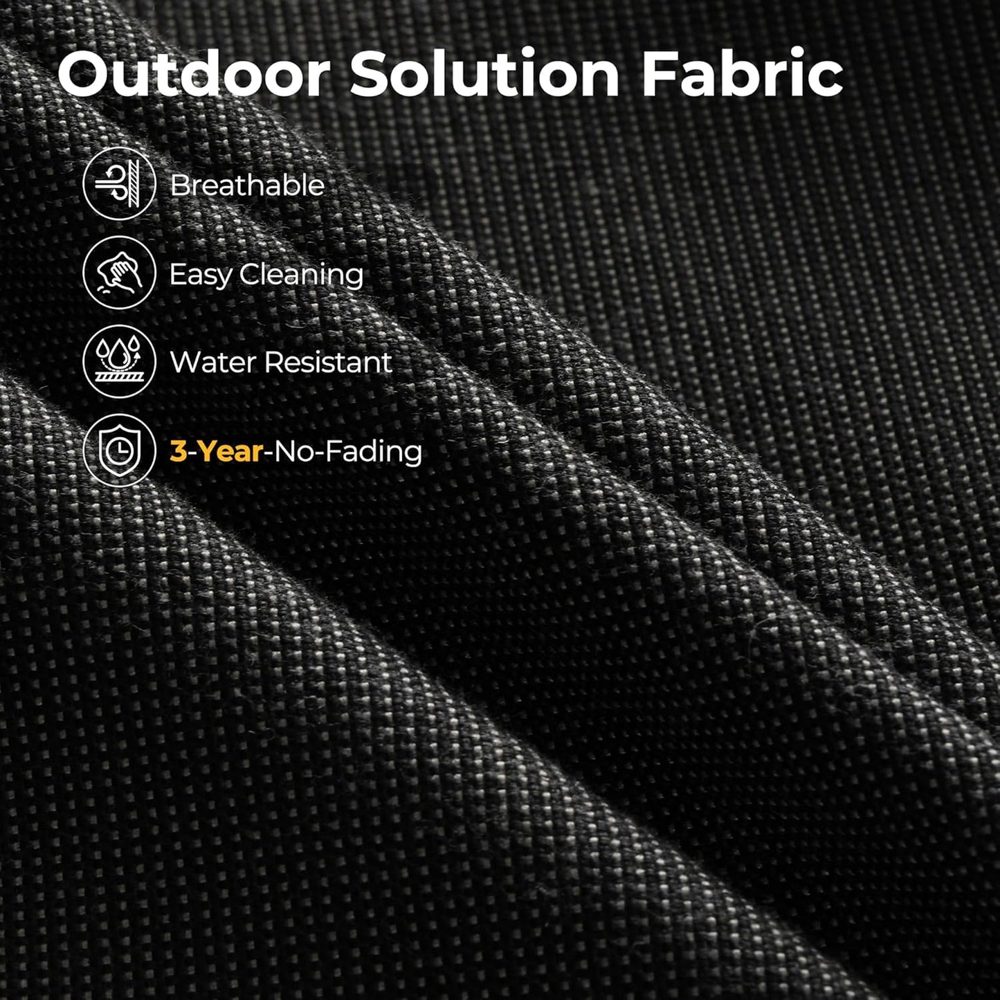 HOOOWOOO Outdoor Sectional Patio Furniture Set with Fire Pit Table,13 Pieces Wicker Conversation Sets L Shaped Couch,Extra Deep Out Door Sofa Outside Furniture with Swivel Chairs,Black