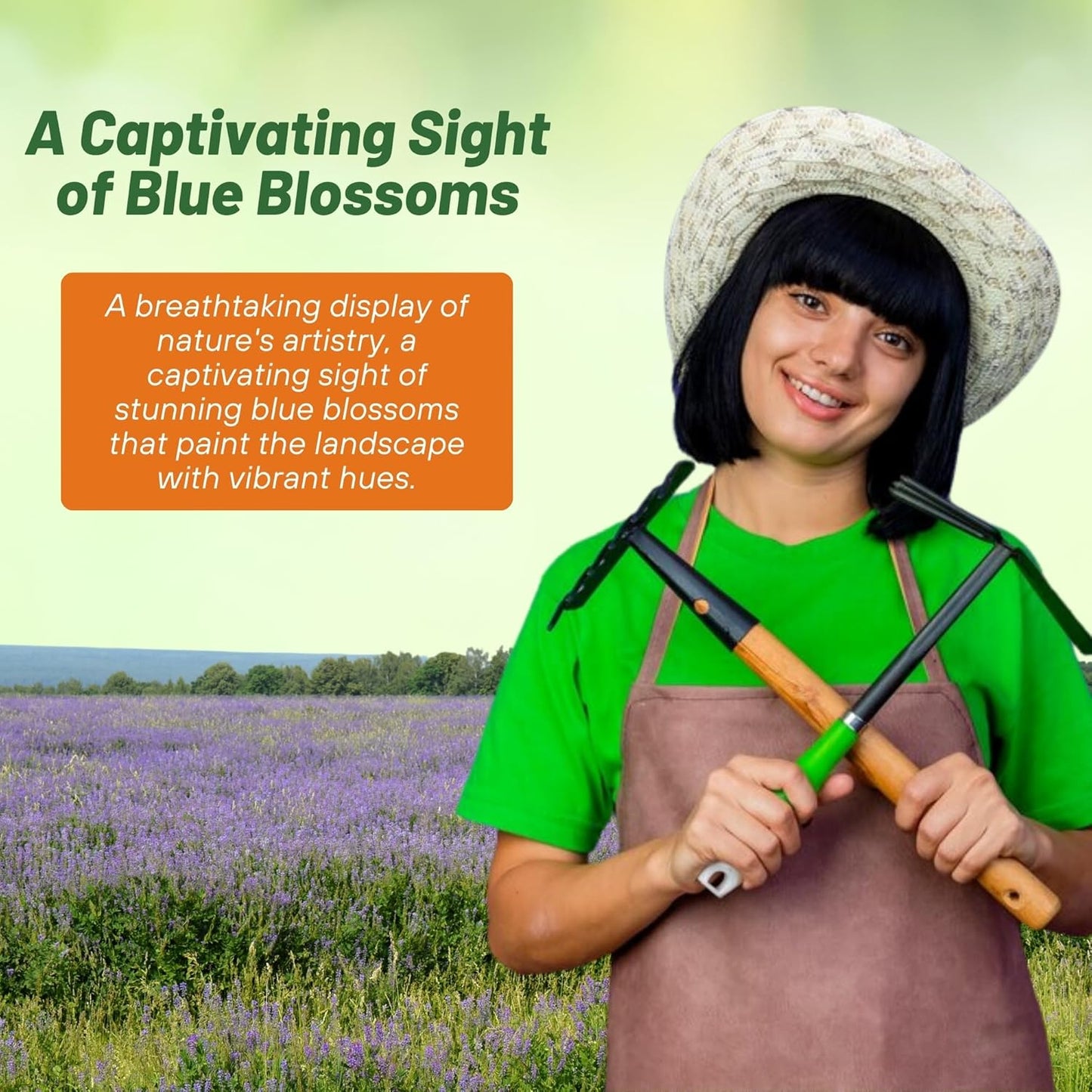 Outsidepride Blue Sage Seeds - 1/4 Lb. Perennial, Drought-Tolerant & Deer-Resistant Wildflower Seeds w/Fragrant Blooms for Pollinator Attractant for Butterfly & Hummingbird Gardens & Landscaping