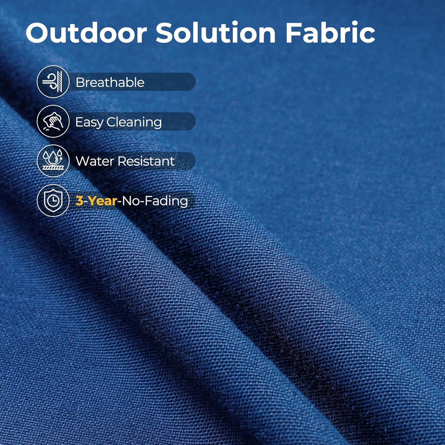 HOOOWOOO Outdoor Sectional Patio Furniture Set with Fire Pit Table,15 Pieces Wicker Conversation Sets L Shaped Couch,Extra Deep Out Door Sofa Outside Furniture with Swivel Chairs Ottomans,Navy Blue