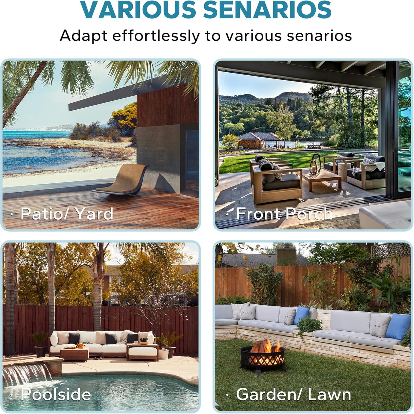 4 Pieces Patio Outdoor Conversation Furniture Set, 78" 3-Seat Couch, 2 Chairs, 47" Metal Coffee Table, Rattan Wicker Sofa with Washable Cushions for Garden, Deck (Beige)