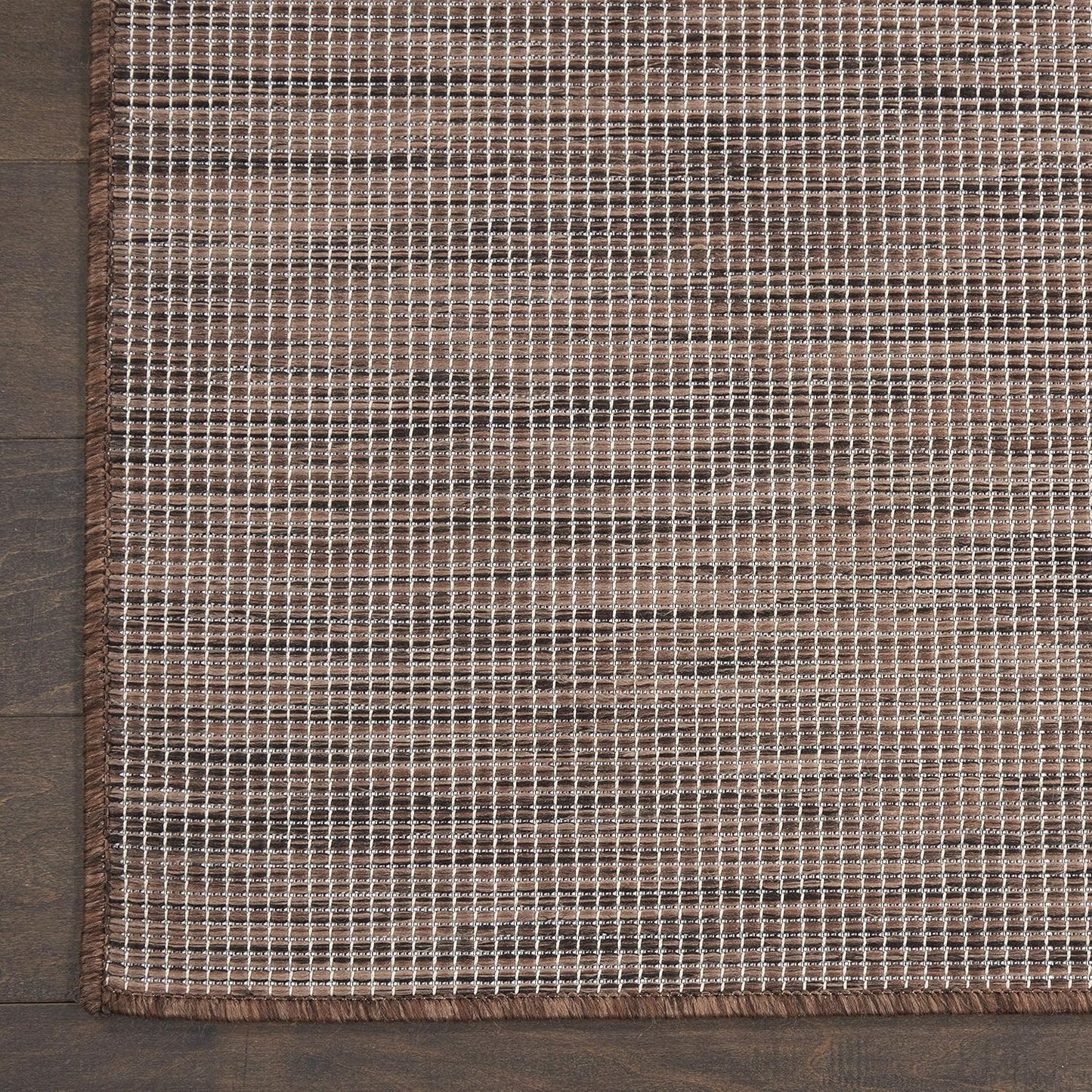 Nourison Positano Indoor/Outdoor Natural 2'2" x 12' Area Rug, Easy Cleaning, Non Shedding, Bed Room, Living Room, Dining Room, Backyard, Deck, Patio (2x12)