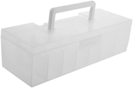 Seed Packet Storage Box Plastic Portable Divided Organizer