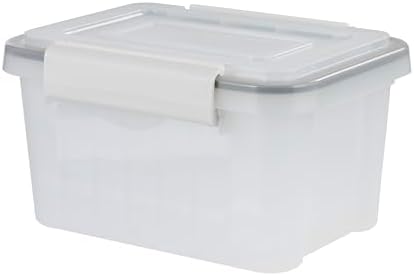 IRIS USA Photo Storage Box |Made in USA| 7 Cases - Clear