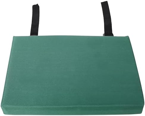 Garden Kneeler and Seat for Seniors with Tool Bag - 330lb Capacity Foldable Garden Stool and Kneeler, Upgraded Bench Kneeler with Padded Seat Green Gardening Kneeling Chair