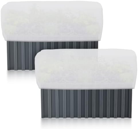 2 Pcs Plant Covers Freeze Protection for Winter, Rectangular