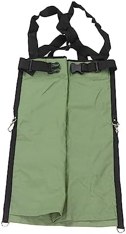 Fruit Picking Bag Large Harvesting And Gathering Bag Green Double Buckle 600D Oxford Cloth Harvest Fruit Vegetable Picking Bag Garden Apron for Outdoor Orchard Farm