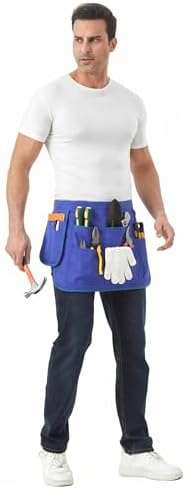 Nanxson Tool Apron Half Canvas Apron With Muti-Pockets