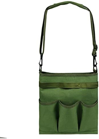 Garden Pruning Tool Bag - Canvas Shoulder Crossbody Gardening Storage Bag