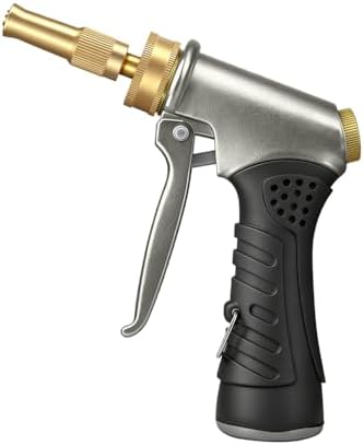 Garden Hose Nozzle with Soap Dispenser,High Pressure Metal Foam Sprayer