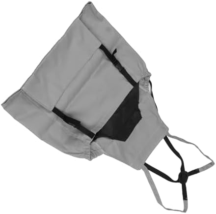 Gardening Apron, Harvesting Apron Fruit Picking Bag Harvest Apron Garden Apron with Pockets Canvas Garden Apron for Garden(Grey)