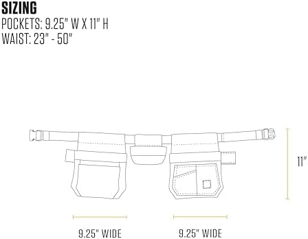 Carhartt Utility Adjustable Tool Belt Carhartt Brown