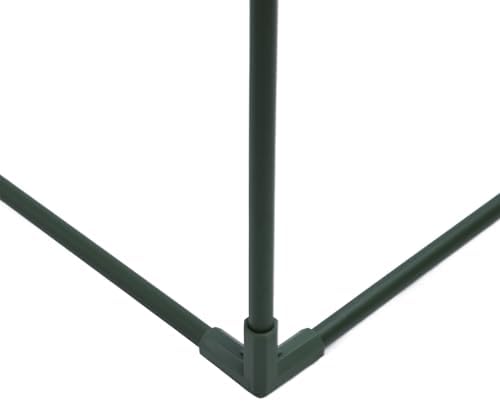 Aramox Portable Mini Greenhouse, PE Cover Steel Frame Outdoor Greenhouse