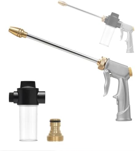 High Pressure Hose Nozzle with Soap Dispenser,Foam Gun Car Wash Sprayer
