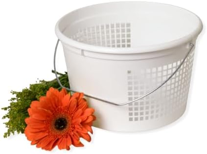 4-Quart Garden Harvest Baskets/Buskets with Handles, 6 Pack
