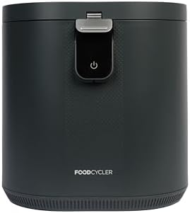 Food Cycler Eco 5 Award-Winning Kitchen Food Recycler | Indoor Composter Bin Alternative | Electric Countertop Food Disposer with Odorless 5L Indoor Food Waste Bin for Easy Waste Management | Grey