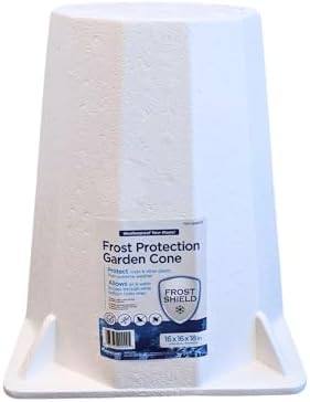 Frost Protection Plant Cone, Reusable Winter Rose Cover, Insulated Shrub Shield, Breathable Cold Weather Plant Protector for Outdoor Gardens, 2 Pack