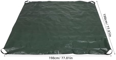 Reusable Leaf Collection Bag Heavy Duty Collapsible with Handles
