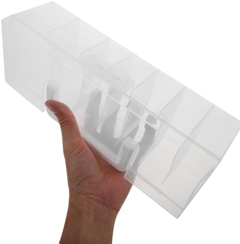 Plastic Seed Organizer Box with Lid and Dividers for Seed Packets