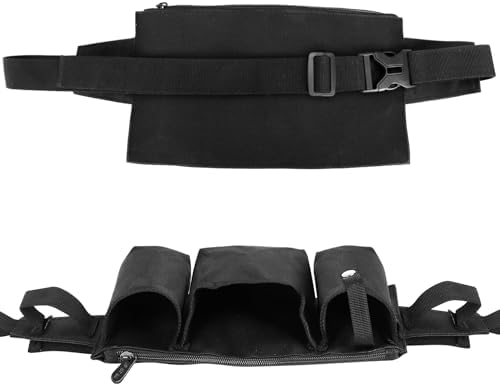 Tool Pouch, Waist Tools Bag Belt, Bottle Holster, Heavy Duty Working Tool Apron for Janitorial, Custodial, Housekeeping, Cleaning (G)