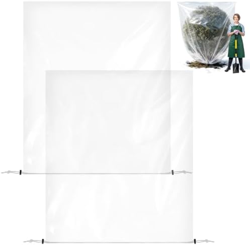 NNG 2PCS 71x83in Winter Plant Covers Freeze Protection with Drawstring