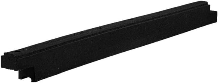 Playsafer Rubber Playground Border Edging Kit, 6' Flexible Heavy Duty Rubber Interlocking Playground Timber, No Dig Easy to Install (Black, 10 Pack)