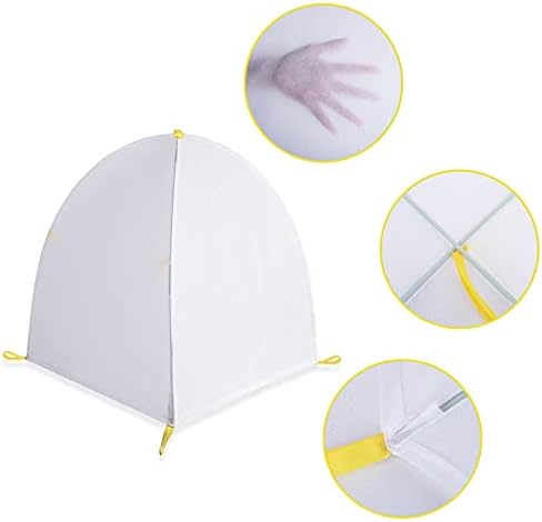 35 x 35 x 39 Inch Warm Plant Protection Tent, Winter Shrub Frost Covers