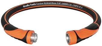 Giraffe Tools Garden Hose 5/8", 3ft Short Garden Hose
