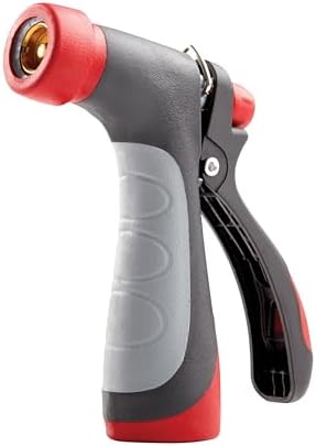 Gilmour Pro Heavy Duty Rear Control Garden Hose Nozzle with Insulated Grip