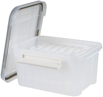 IRIS USA Photo Storage Box |Made in USA| 7 Cases - Clear