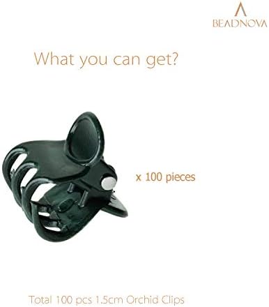 BEADNOVA Plant Clips - 100PCS Orchid & Vine Support Clips