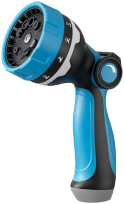 Garden Hose Nozzle with 10 Spray Patterns, Water Hose Sprayer for Outdoor