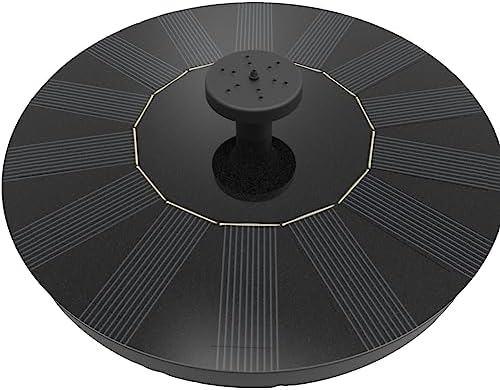 Solar Fountain, Solatec Solar Powered Bird Bath Fountain Pump 1.4W Solar Panel Kit Water Pump,Outdoor Watering Submersible Pump for Pond, Pool, Garden, Fish Tank, Aquarium
