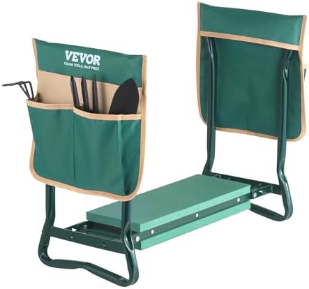 VEVOR Garden Kneeler and Seat Heavy Duty, Kneeling Bench for Gardening