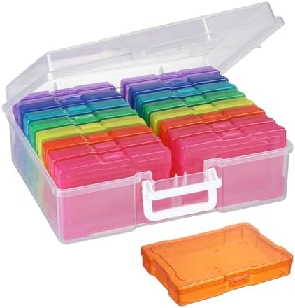 16 Pack Small Plastic Storage Box Storage Container