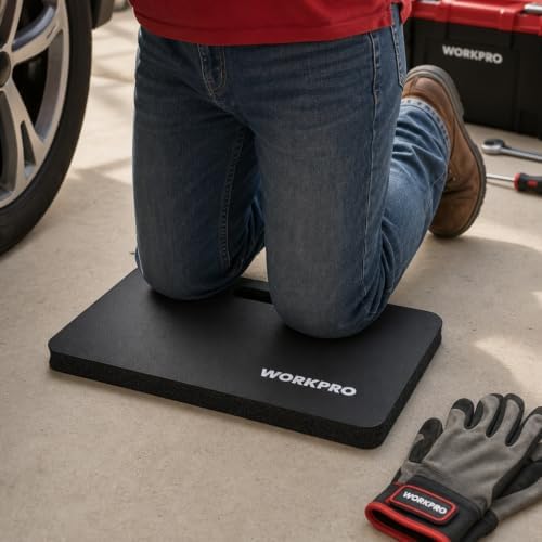 WORKPRO W133358 17 Inch Foam Kneeling Pad, Thick Garden Knee Cushion