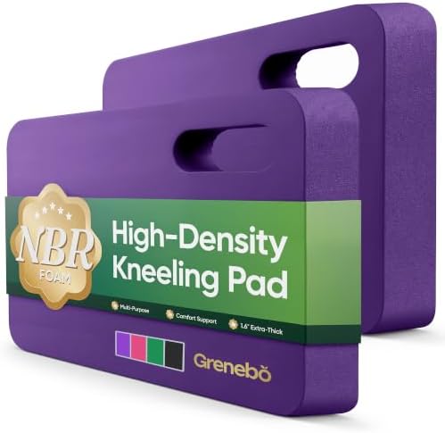 1-Pack Kneeling Pads, Extra Thick, 17.3 x 11 x 1.6 in, Purple