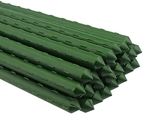 Sunnyglade 50 PCS 48" Plant Stakes Garden Tomato Sticks for Outdoor Plants