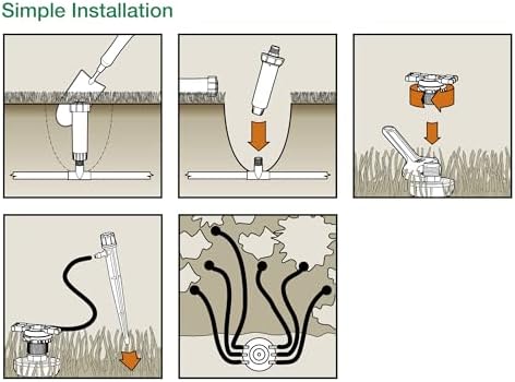 Rain Bird CNV182MBS Drip Irrigation Kit, 1/4"