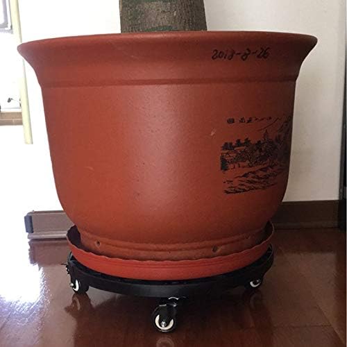 Planter Caddy Plant Stand with Locking Wheels Heavy Duty Outdoor Indoor 13 Inch 450 Lbs Capacity