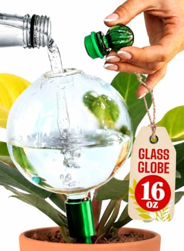 16 Oz Plant Watering Globes, Large Self Watering Globes For Indoor Plants