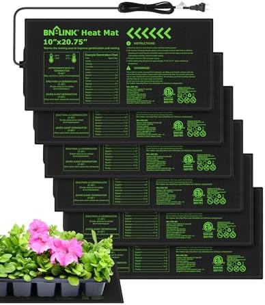 BN-LINK Seedling Heat Mats for Seed Starting Plants Germination Hydroponic