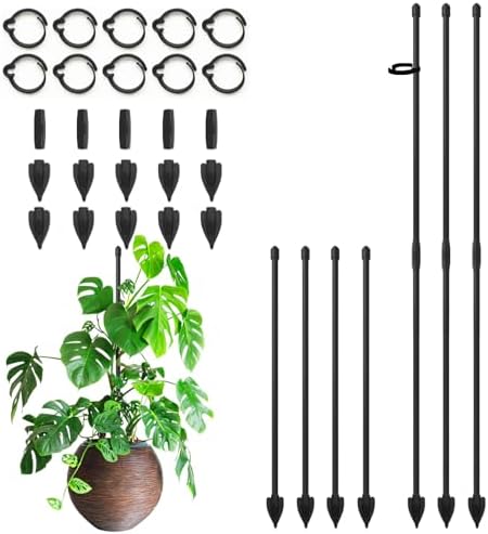 RIFNY Plant Stakes for Indoor Plants, Plant Support Stakes, 14 Inch