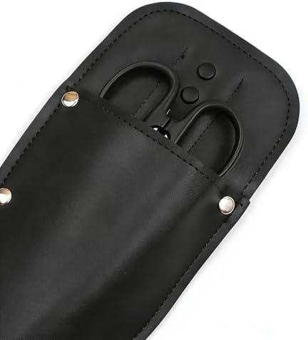 2pcs Pliers Holster,Garden Pruner Sheath, Pruner Holster, Premium PU Leather Holster Protective Case Cover Scabbard for Gardening Pruning Shears Scissor
